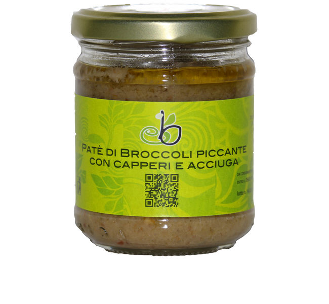 Paté di Broccoli Piccante con Capperi e Acciuga