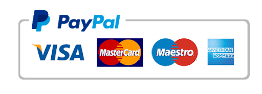 Pagamento sicuro con carta di credito/PayPal